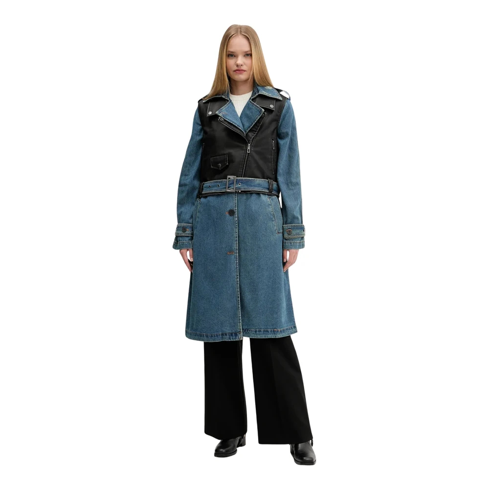 Desigual Damen Blau Jeansjacke Für - Bild 5