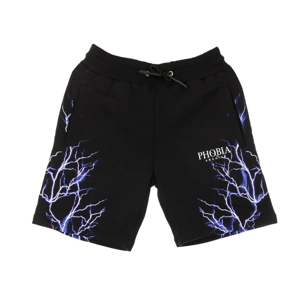 Phobia Archive Herren Schwarz - Leichte Trainingsshorts - Shorts - K - Xl