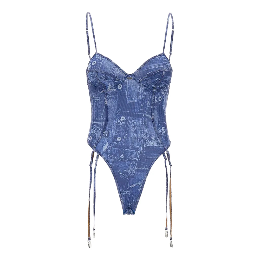 Diesel Damen Blau - Bridget Bodysuit - Tops - Xs