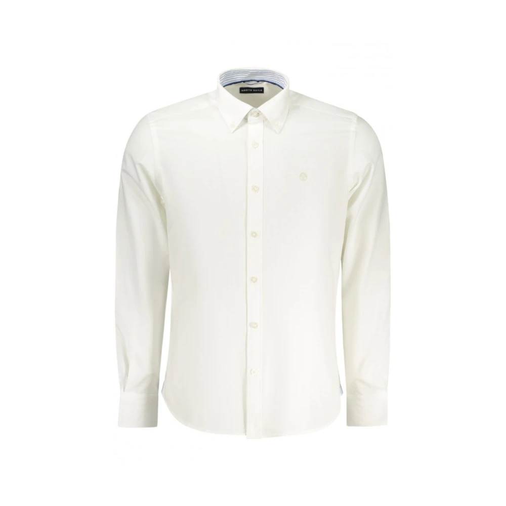 North Sails, Herren, Hemden, Bianco Cotton Men Shirt, Weiss, (XXL) - Bild 6