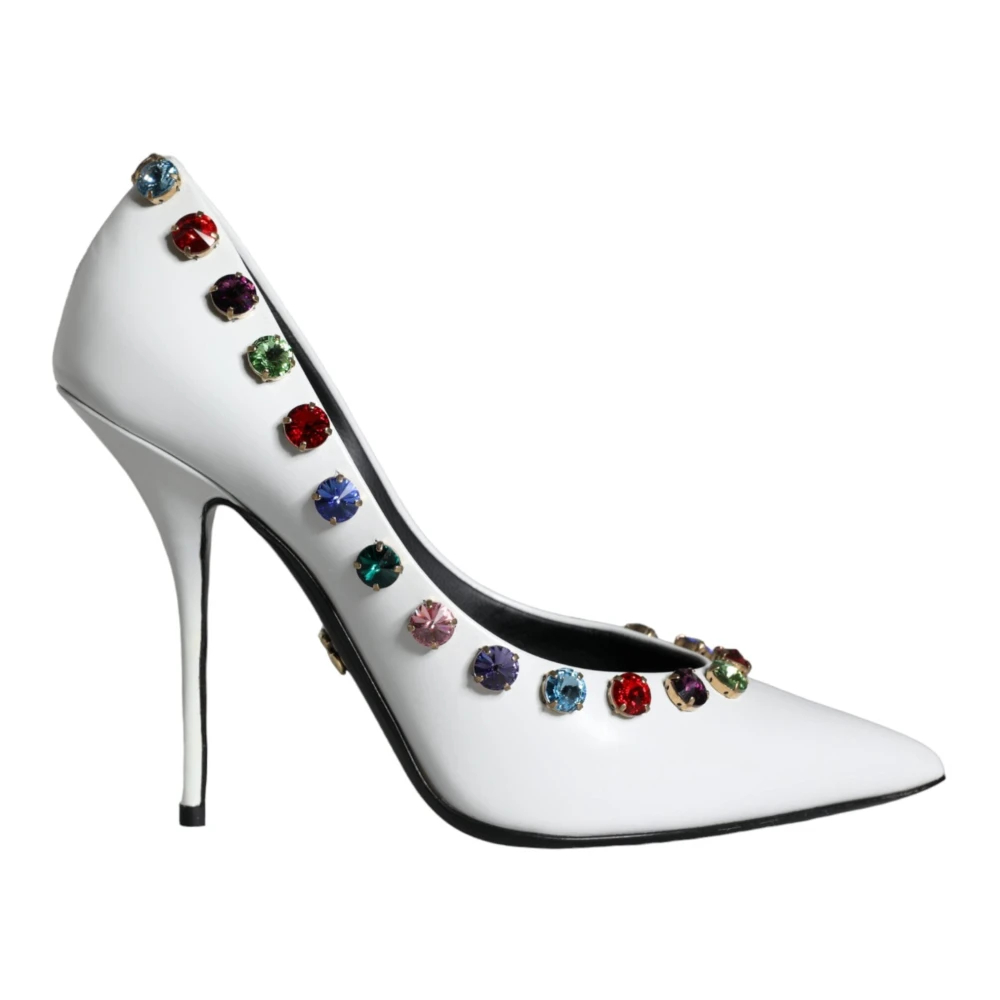 Dolce & Gabbana Damen Weiß - Stiletto Pumps - Shoes - 39 Eu
