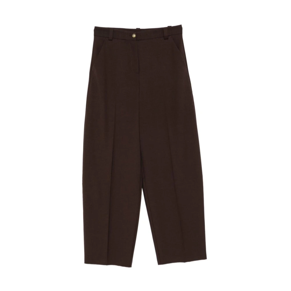 Pinko Damen Braun - Weite Hosen - Trousers - L