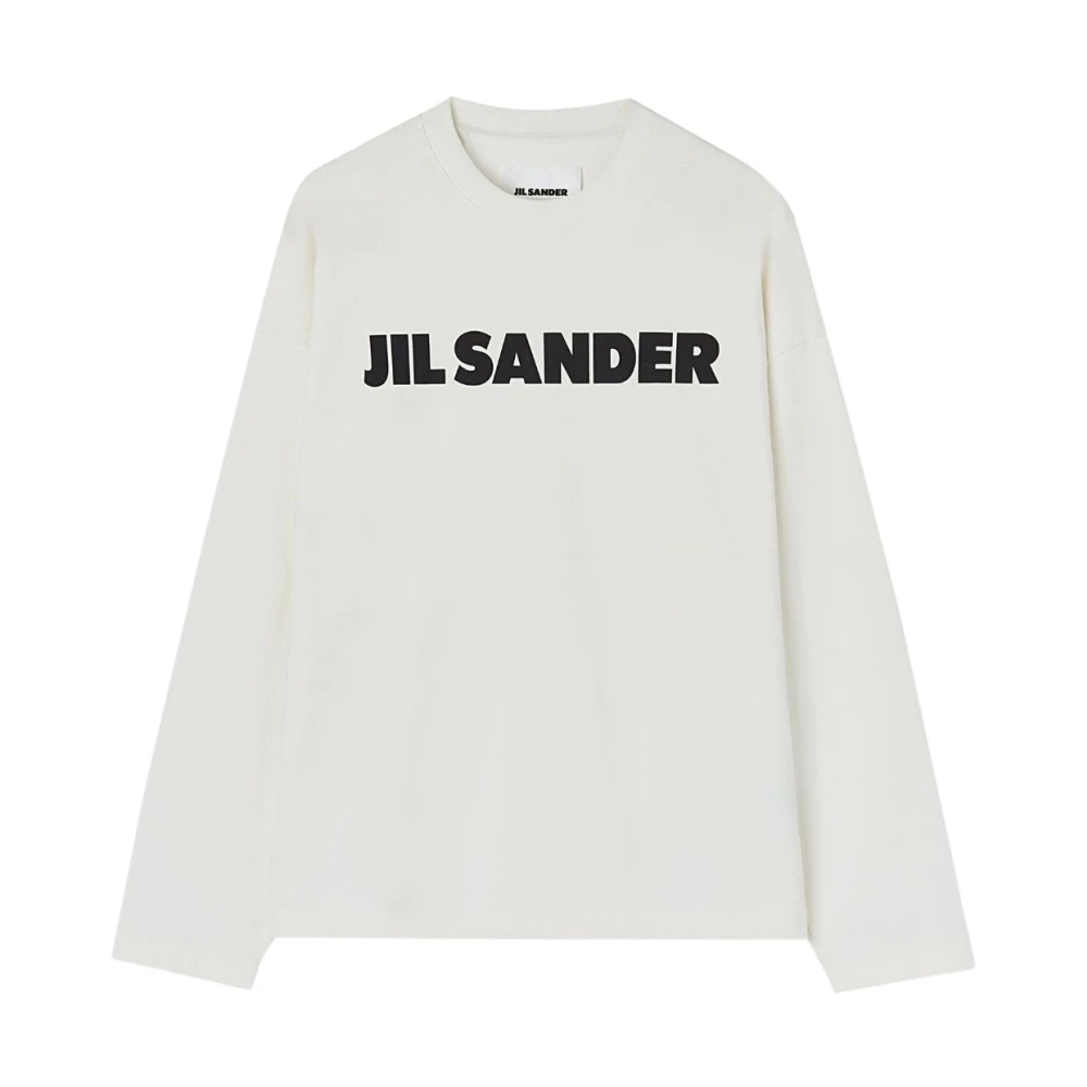 Jil Sander Herren Weiß - Logo Sweatshirt - Sweatshirts & Hoodies - 2XL