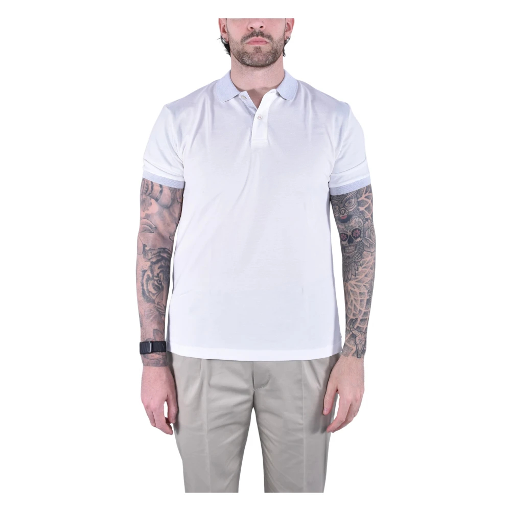 Eleventy Herren Weiß - Polo Shirt - Tops - Xl