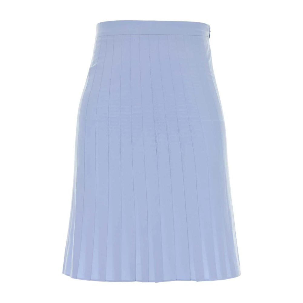 Mm6 Maison Margiela Damen Blau - Gestreifter Minirock - Skirts - 2XS