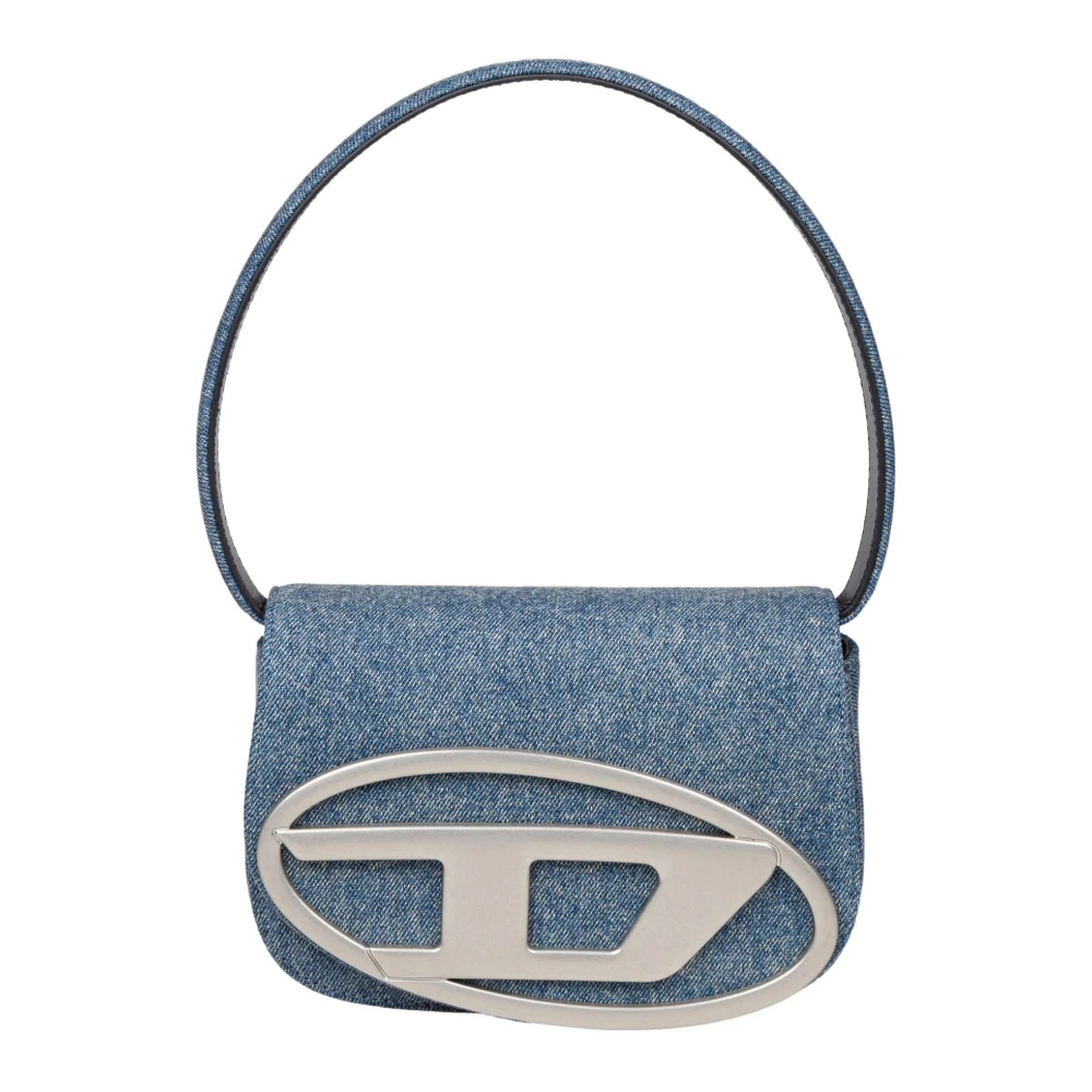 Diesel Unisex Blue Denim 1Dr Shoulder Bag Universal - Bild 4