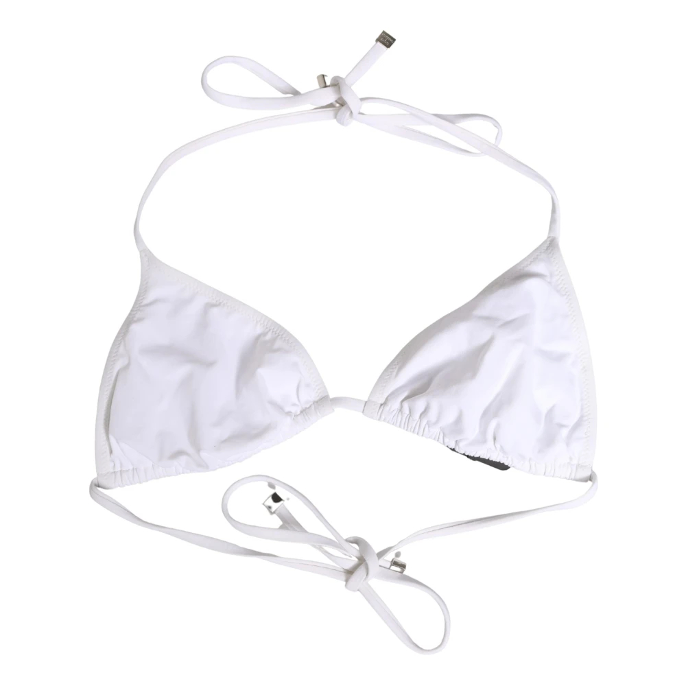 Dolce & Gabbana Damen Weiß - Bikini Top - Swimwear - S