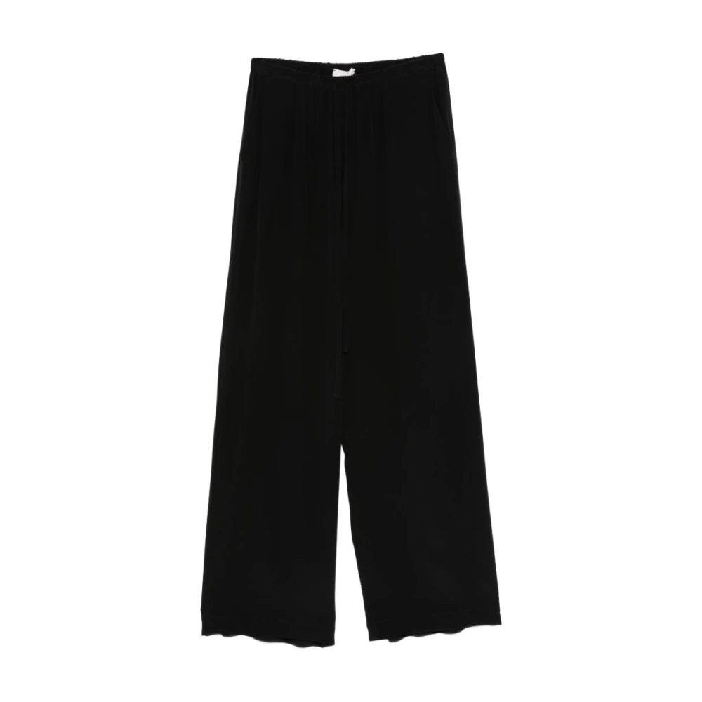 Alysi Damen Schwarz - Weite Hosen - Trousers - K -2Xs