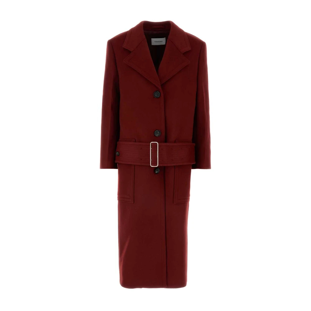 Ferragamo , Damen, Mäntel, Rot, Xs - Bild 6