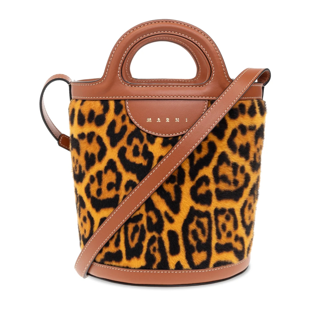 Marni Damen Braun - Tropicalia Schultertasche - Bags - One Size