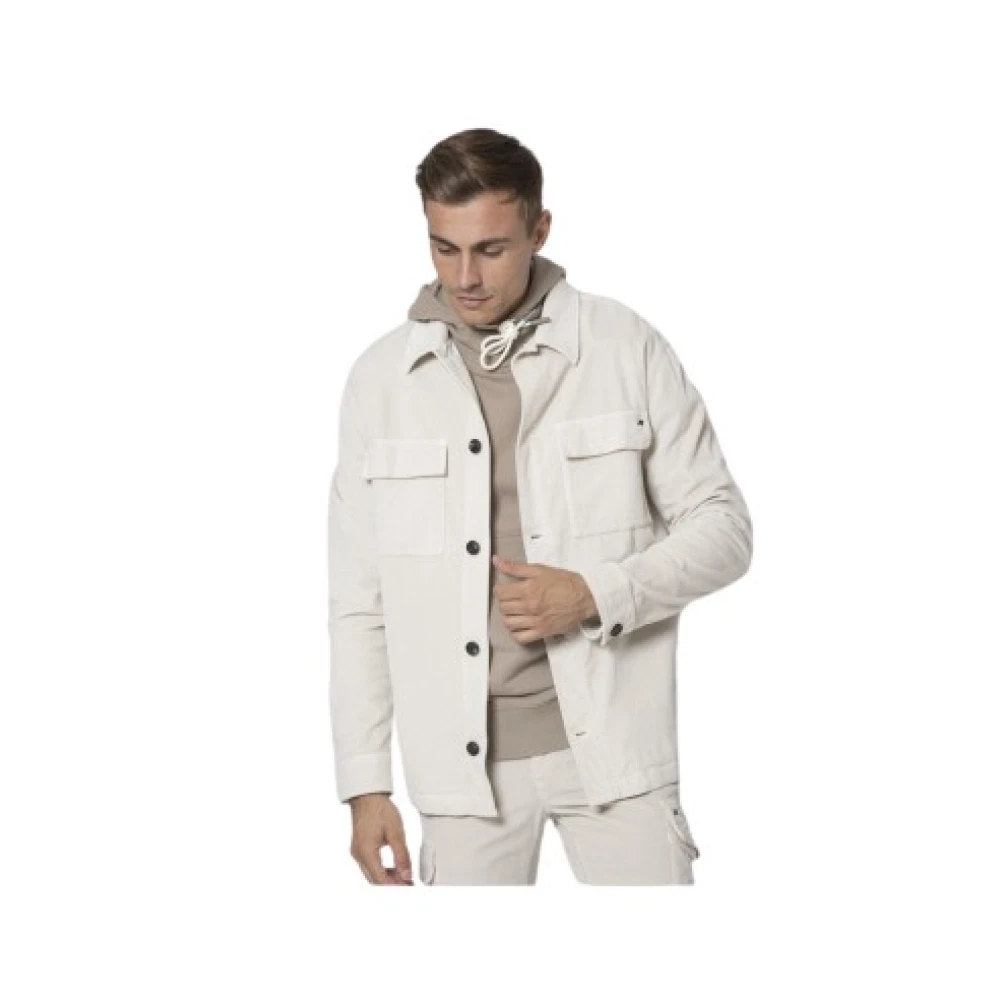 Mason's Herren Weiß - Cord-Overshirt - Jackets - 3XL