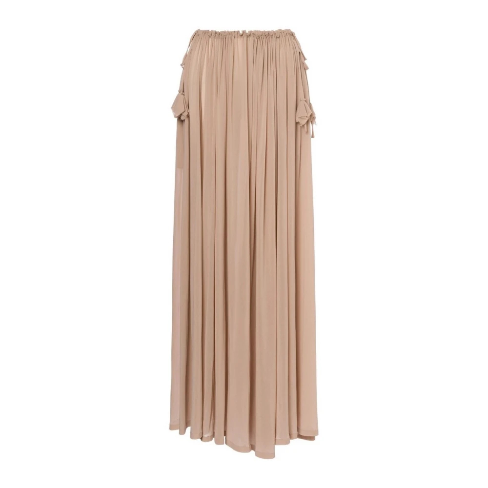 Philosophy Di Lorenzo Serafini Damen Beige - Tüll-Maxirock - Skirts - 2XS