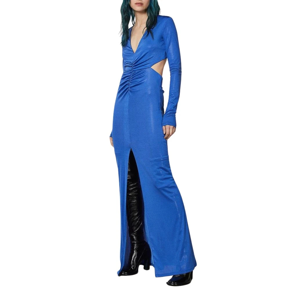Patrizia Pepe Damen Blau - Figurbetontes Kleid - Dresses - L