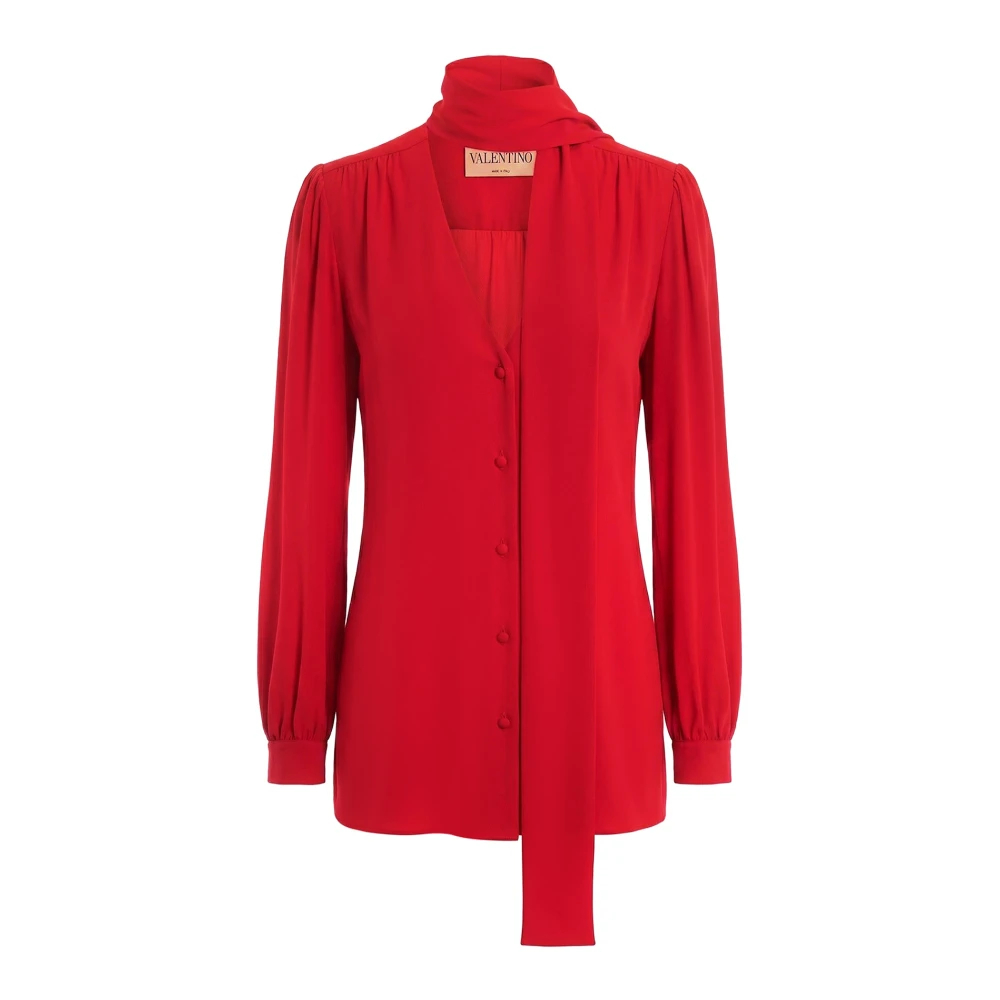 Valentino - Hemden - Blouses & Shirts - Damen - Rot - M