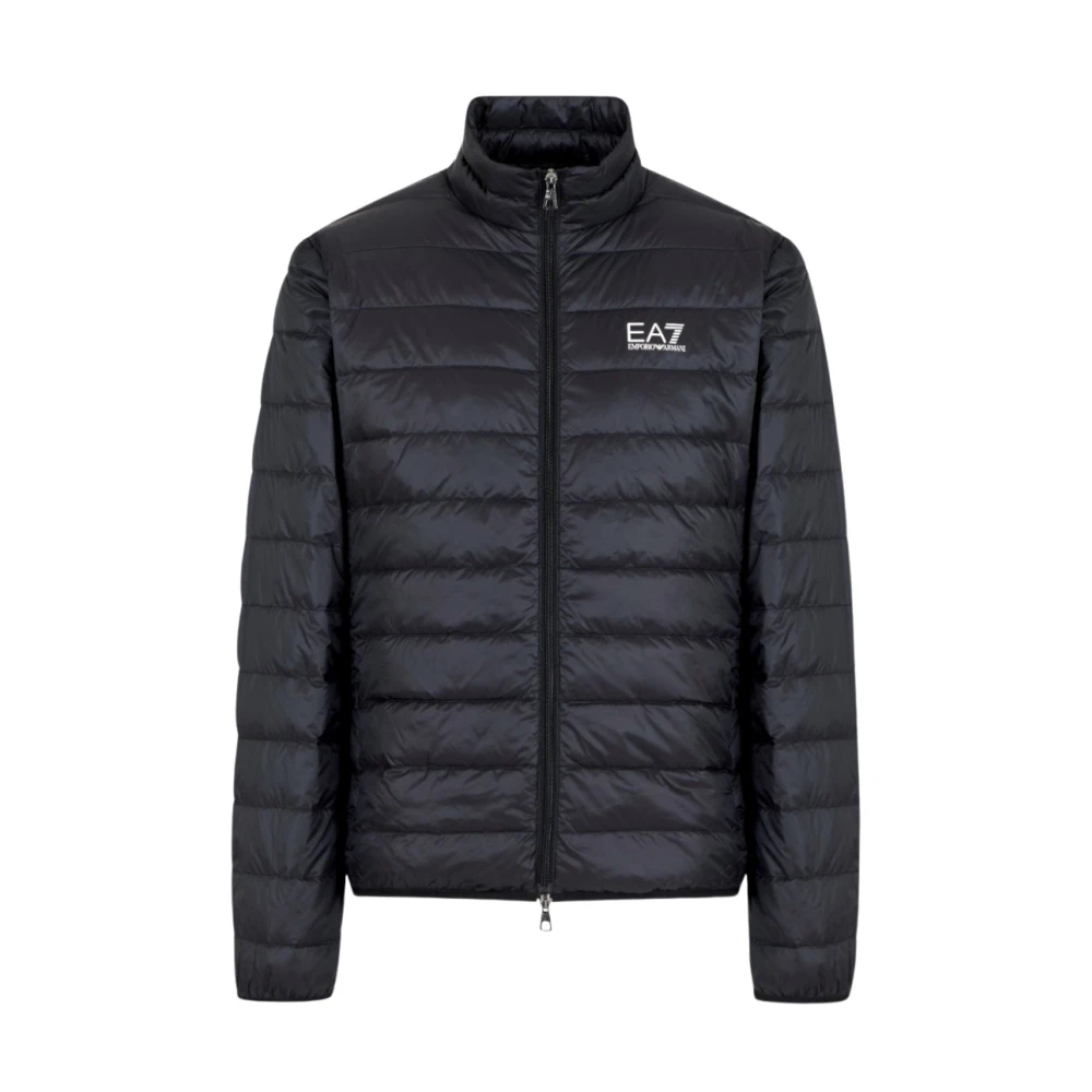 Emporio Armani Ea7 Herren Schwarz - Leichte Daunenjacke - Jackets - K - 3XL