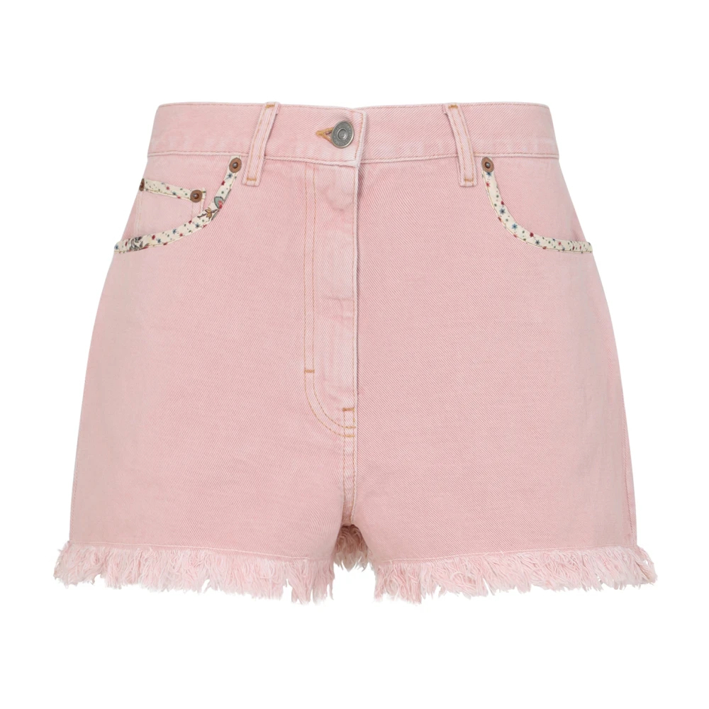 Valentino Damen Rosa - Denim Shorts - Shorts - W27