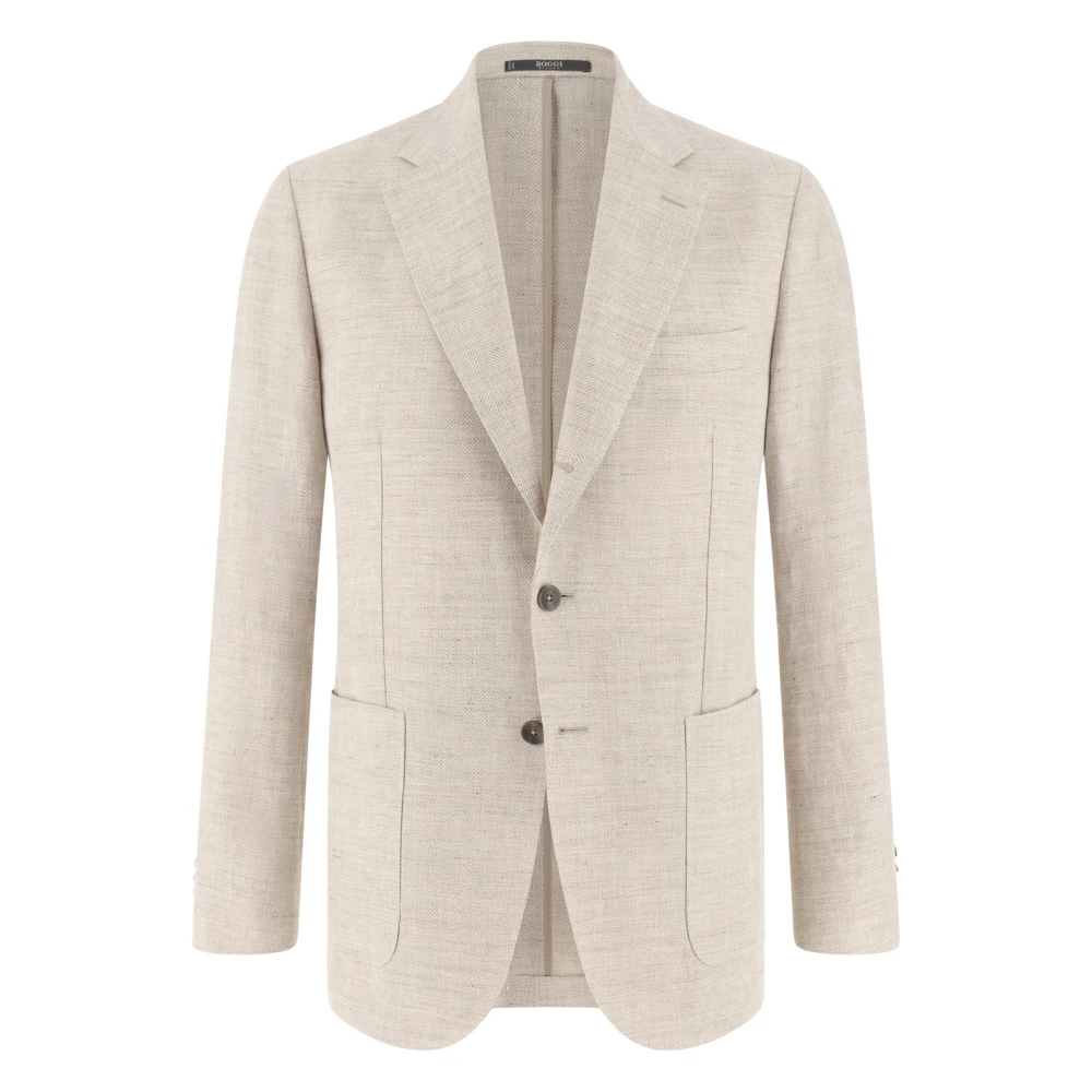 Boggi Milano Herren Beige - Parma Jacket - Jackets - 2XL