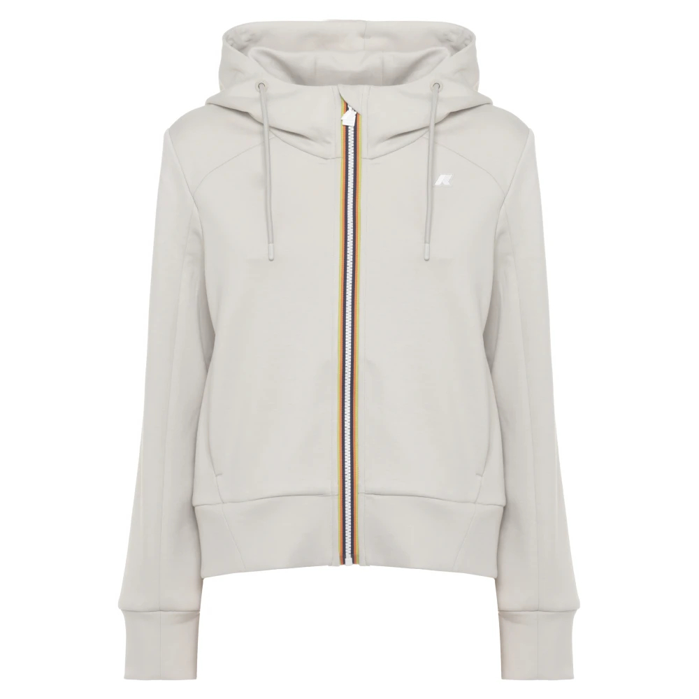 K-Way Damen Beige - Zip-Throughs - Sweatshirts & Hoodies - M