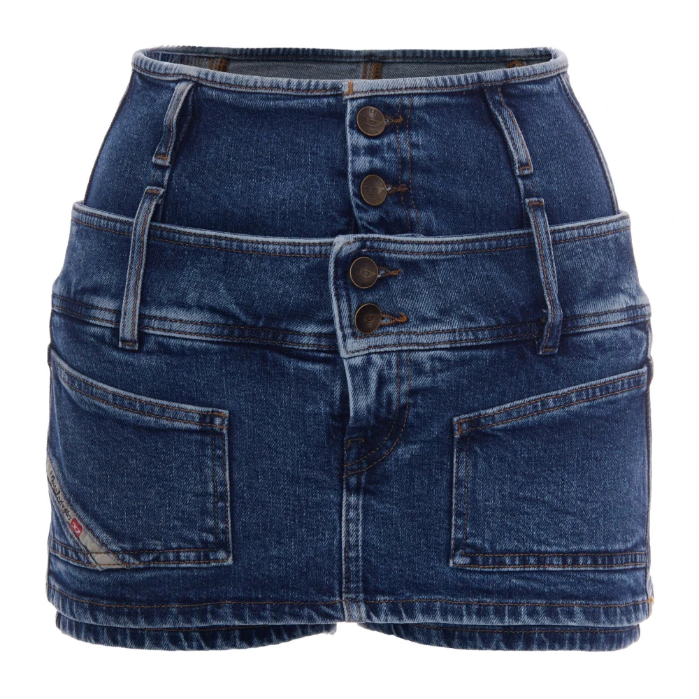 Diesel Damen Blau - Denim Shorts - Shorts - W27