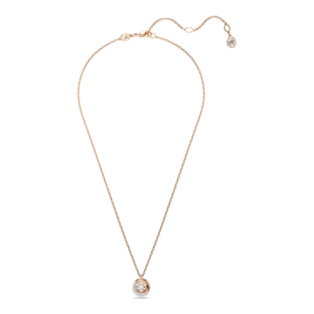Swarovski Dextera Anhänger, Rundschliff, 18K Roségoldbeschichtet Weiß - Bild 6