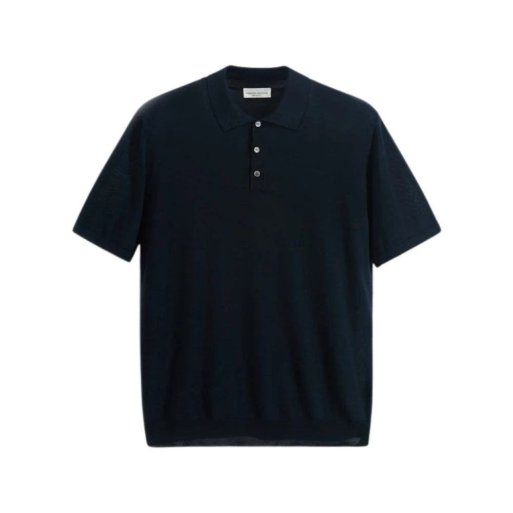 Roberto Collina Herren Blau - Knit Polo - Tops - 2XL