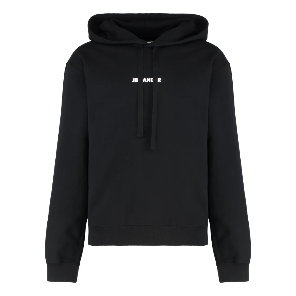 Jil Sander Herren Schwarz - Logo Sweatshirt - Sweatshirts & Hoodies - K - L