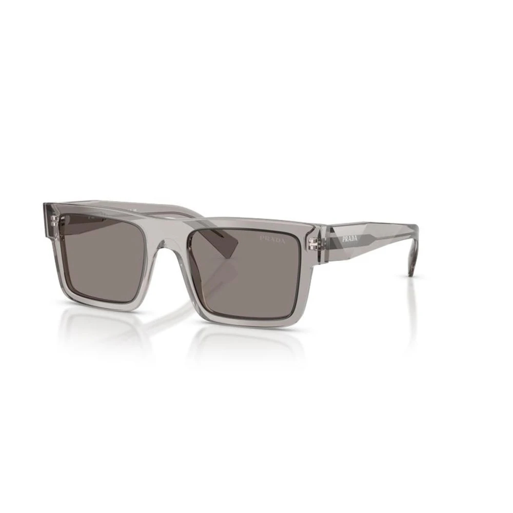 Prada Herren Grau Pr 19Ws 10J80q Sonnenbrillen Acetat Quadratisch Normal - Bild 5