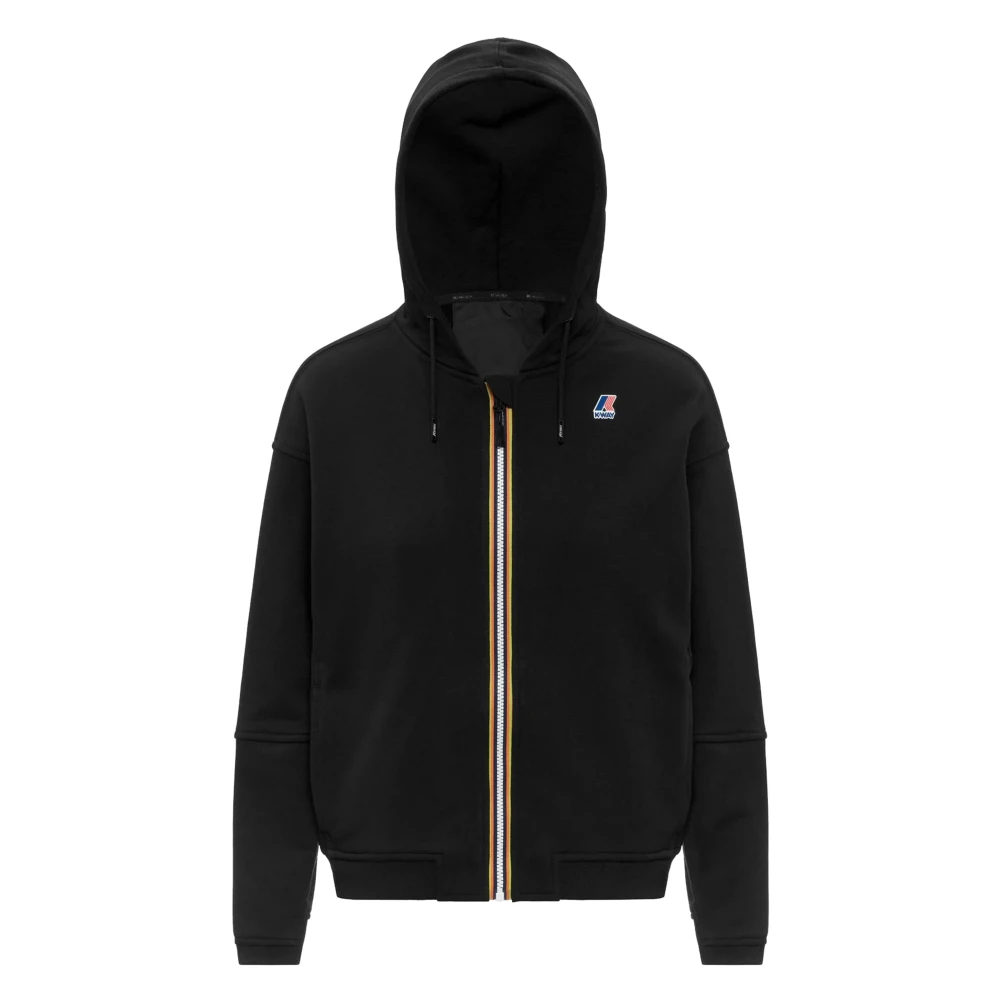 K-Way Damen Schwarz - Zip-Throughs - Sweatshirts & Hoodies - K - Xs