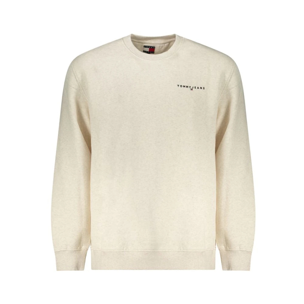 Tommy Hilfiger Herren Elfenbein Rundhals-Sweatshirt Mit Tommy Jeans-Logo 2XL - Bild 4
