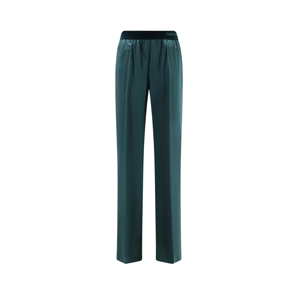 Tom Ford Damen Grün - Seiden-Pyjamahose - Nightwear & Lounge - Xs