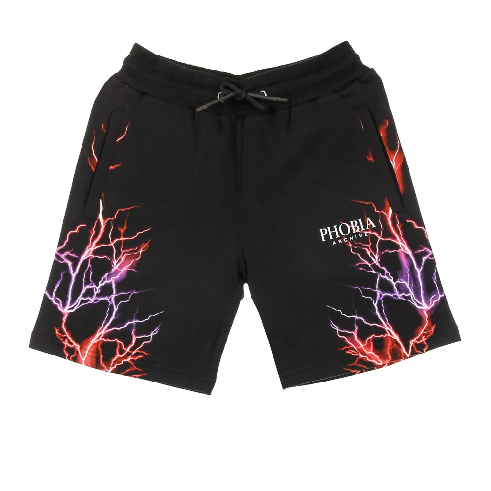 Phobia Archive Herren Schwarz - Leichte Trainingsshorts - Shorts - K - Xl