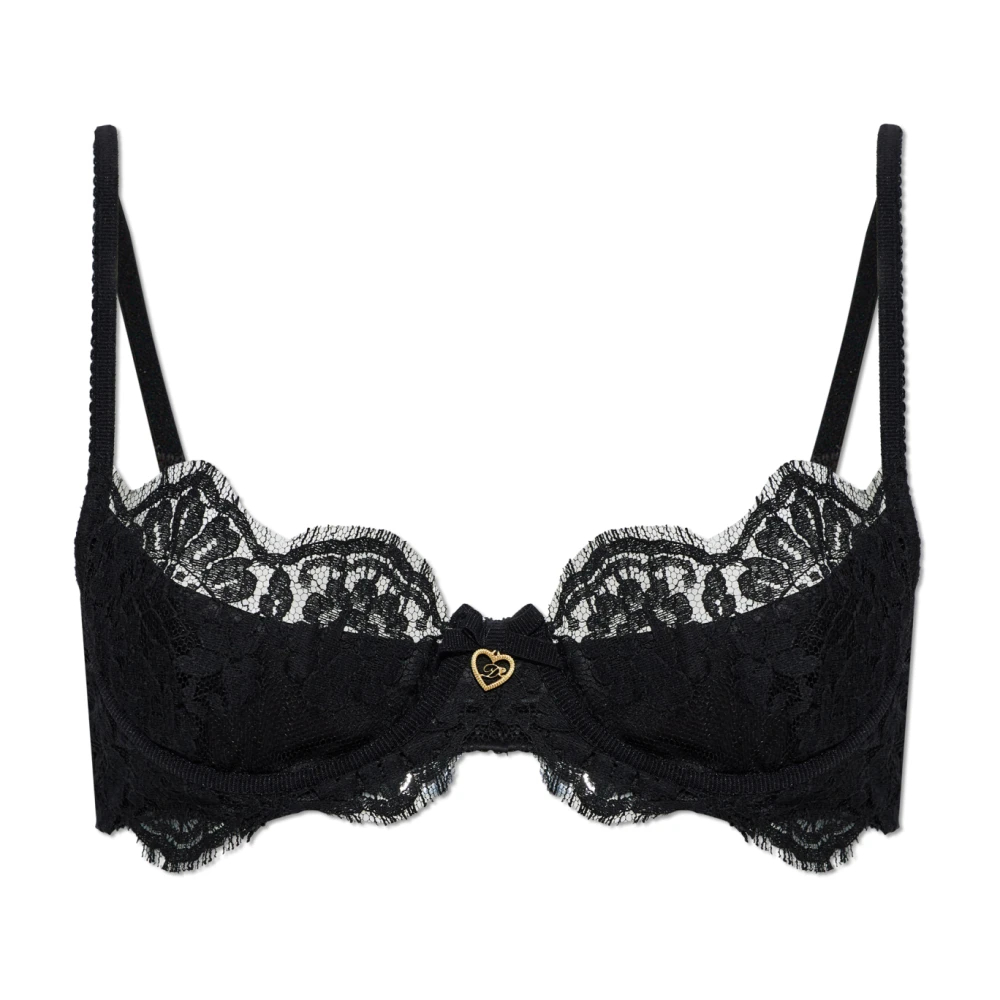 Dsquared2 Damen Schwarz - Spitzen-Bh - Underwear - K - 2XL