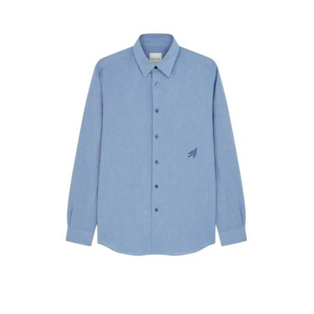 Paul Smith Herren Blau - Casual Shirt - Shirts - L
