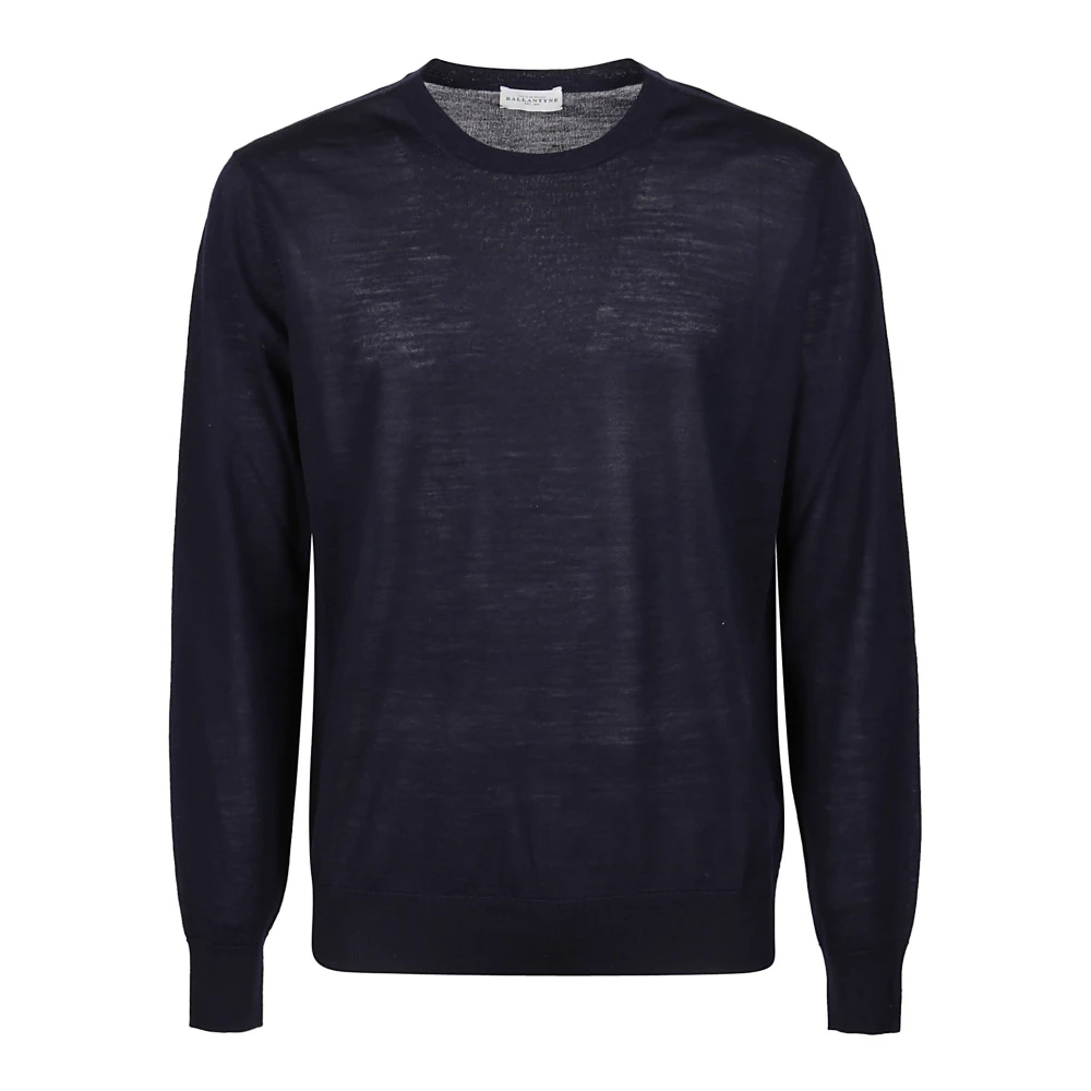 Ballantyne Herren Blau - Schlichter Pullover - Knitwear - Xl