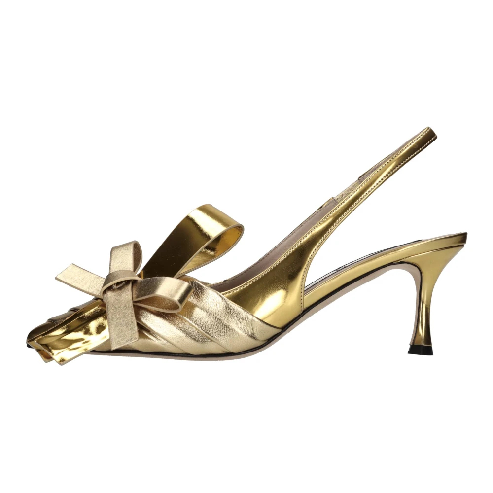 N21 Damen Gelb - Décolleté Slingback - Shoes - 37 Eu
