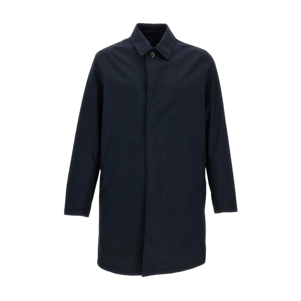 Herno Herren Blau - Einreihiger Mantel - Coats - M