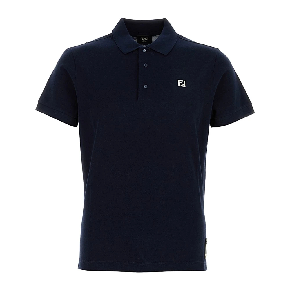 Fendi Herren Blau - Polo Shirt - Tops - S