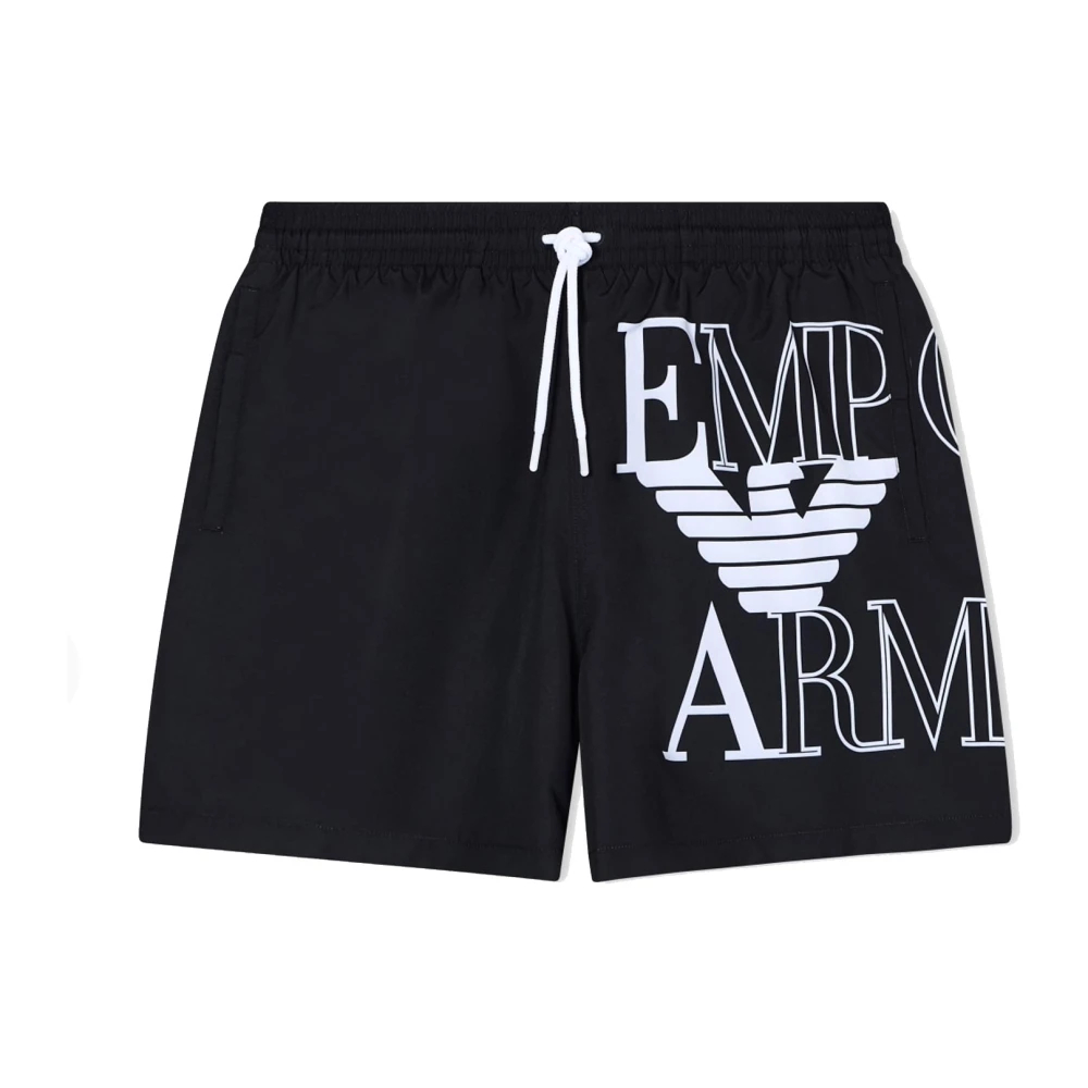 Emporio Armani Herren Schwarz - Swim Shorts - Swimwear - K - M