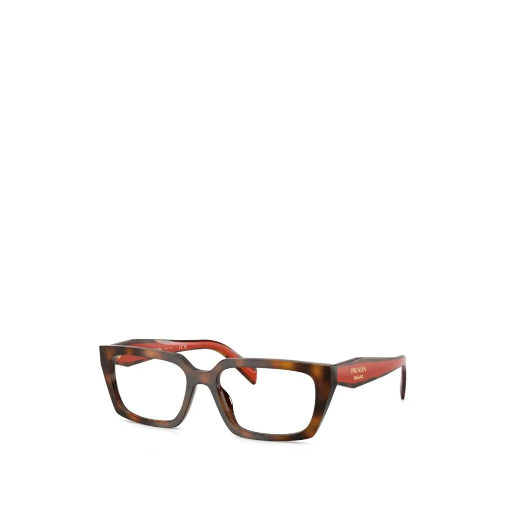 Prada Damen Transparent Pr D05v 01K1o1 Optische Fassungen Acetat Schildkröte Quadratisch Normal - Bild 7