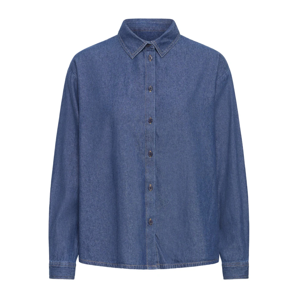 Ichi Damen Bleu Hemd Archer - Bild 3