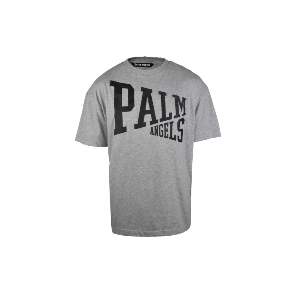 Palm Angels Herren Grau - Cotton - Tops - S