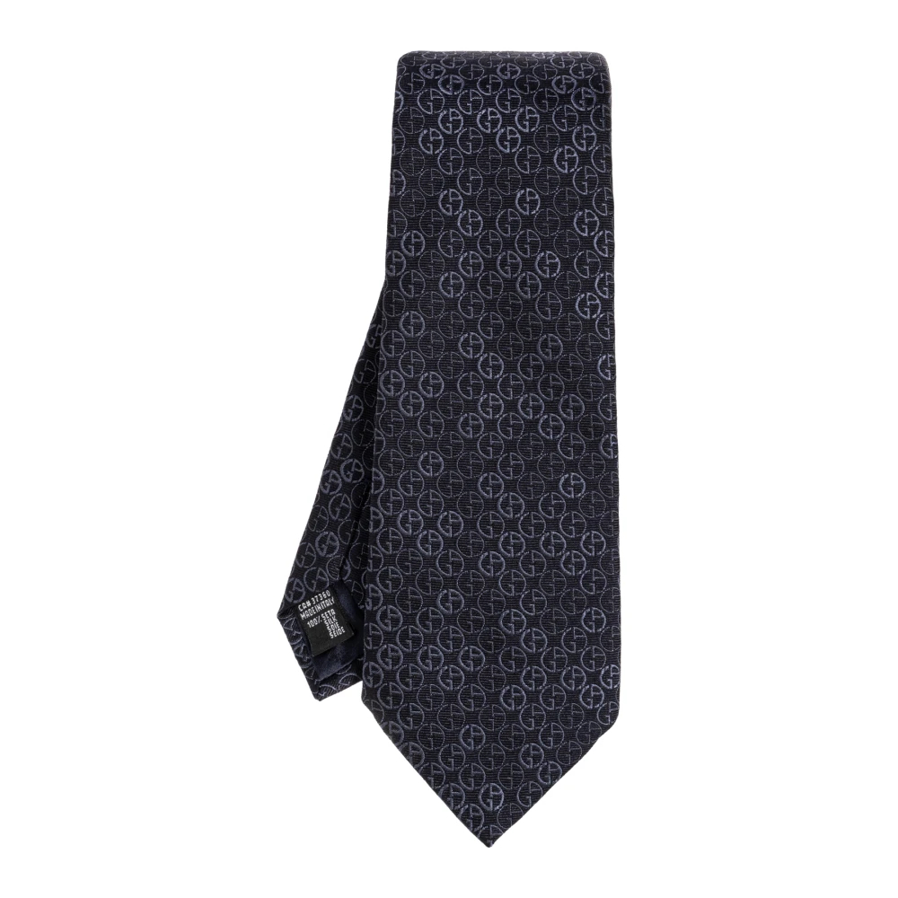 Giorgio Armani Herren Blau - Seidenkrawatte - Accessories - One Size