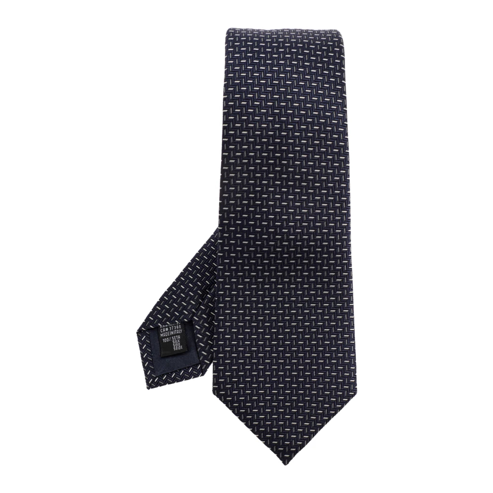 Giorgio Armani Herren Blau - Seidenkrawatte - Accessories - One Size