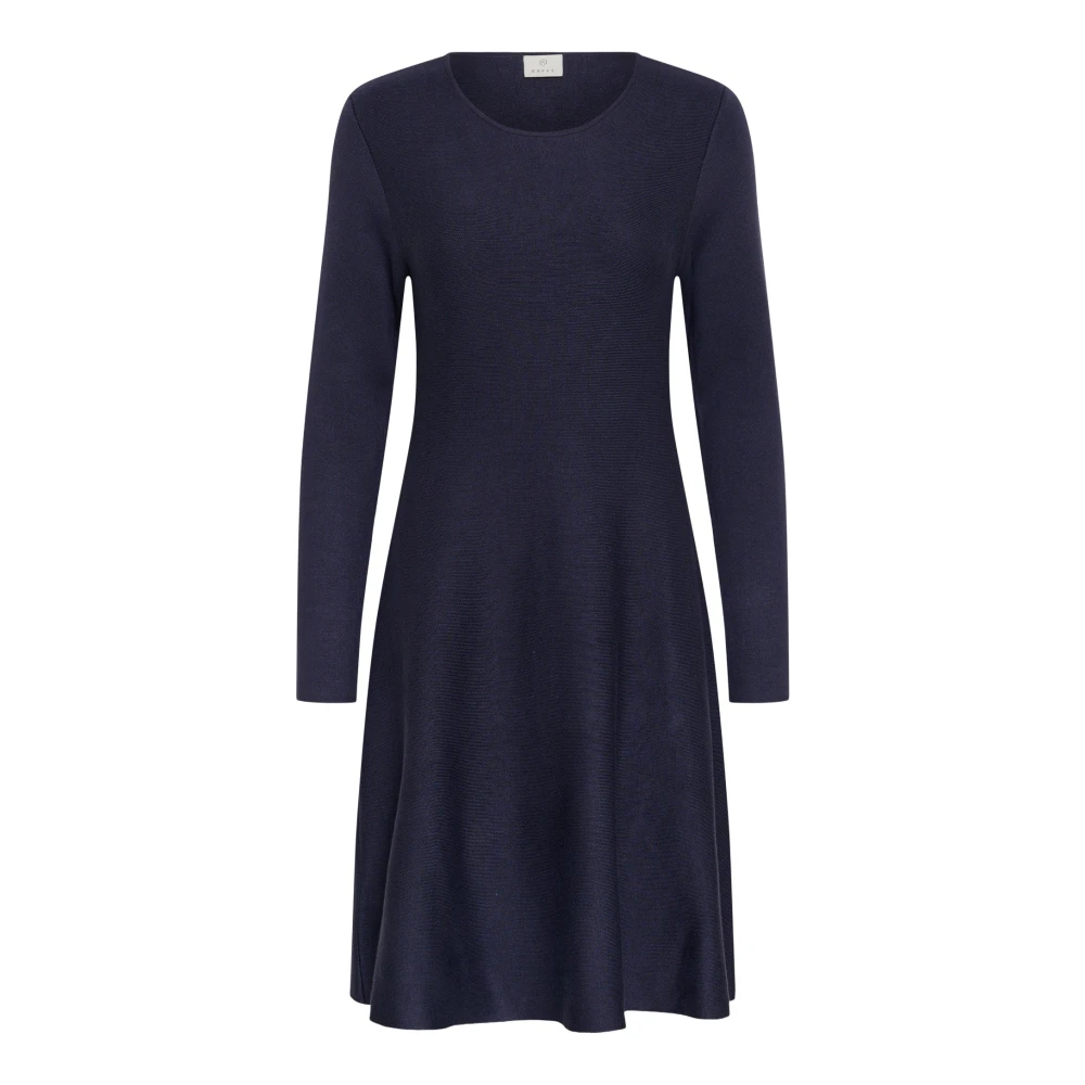 Kaffe Damen Bleu Kleid Mit Langen Ärmeln, Kamalina - Bild 4