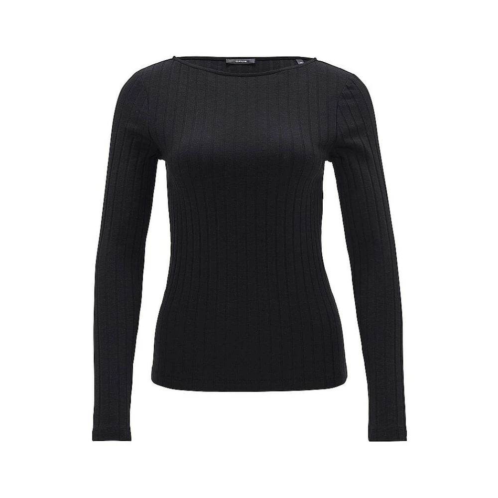Opus Schwarz Shirt Sovke 44 - Bild 4
