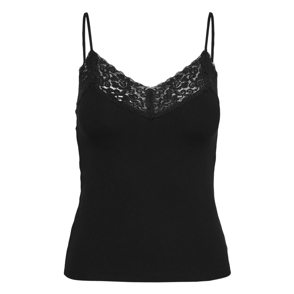Only Damen Schwarz - Tanktop - Tops - K - Xs