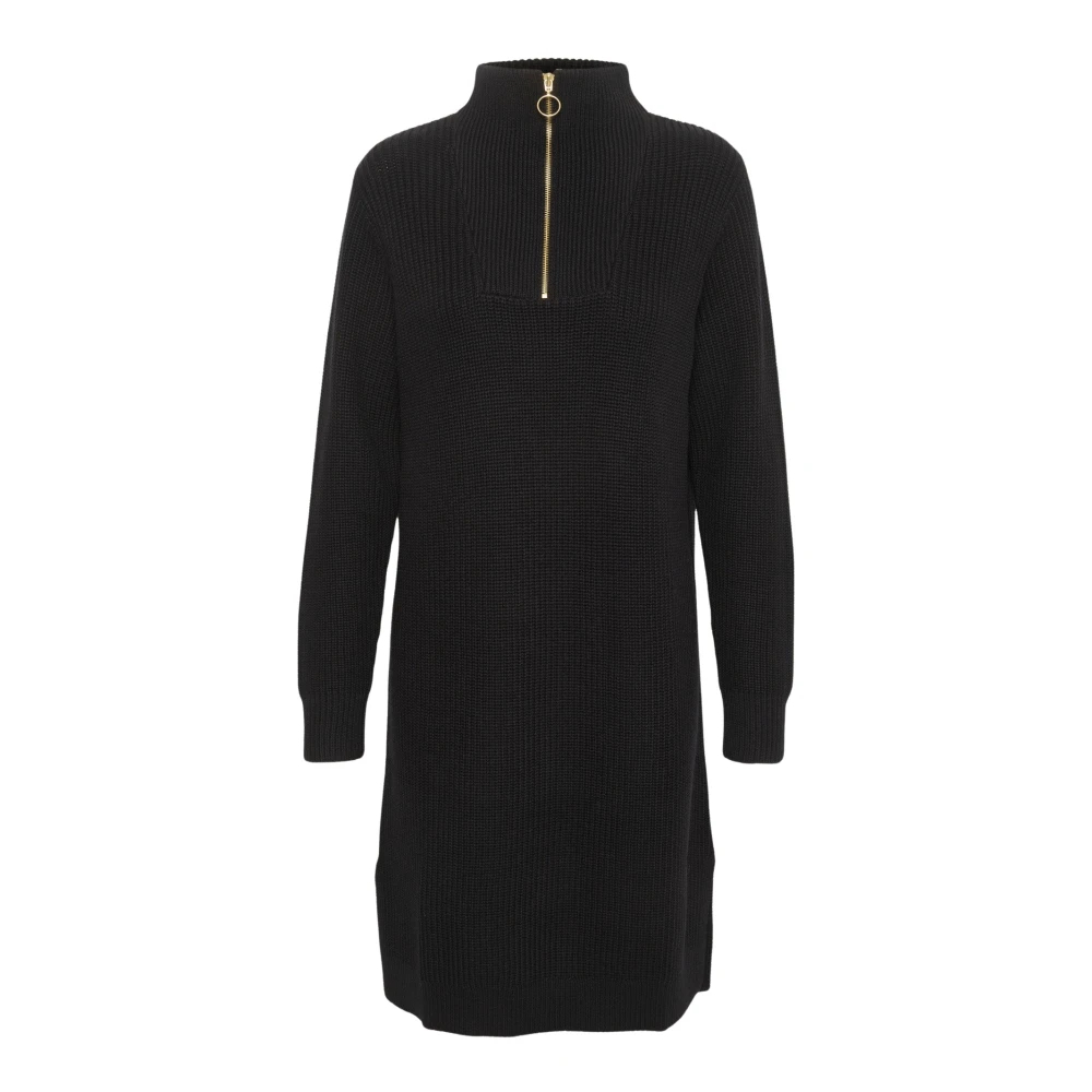 Kaffe Damen Schwarz Strickkleid, Lioa - Bild 4