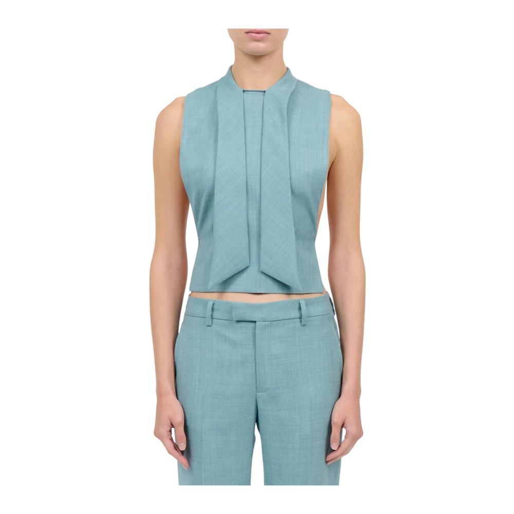 Mm6 Maison Margiela Damen Blau - Tops - Tops - S