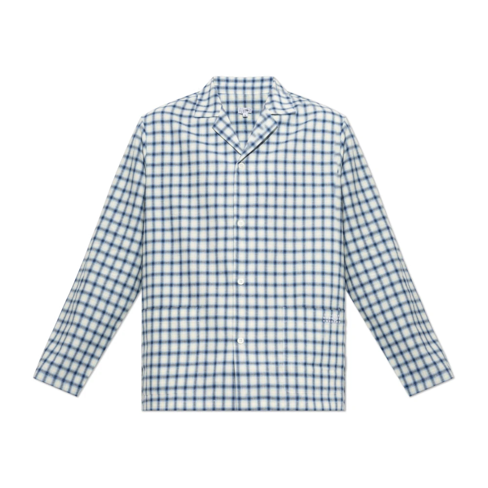 Mm6 Maison Margiela Herren Blau - Pyjamatop - Nightwear & Lounge - Xs