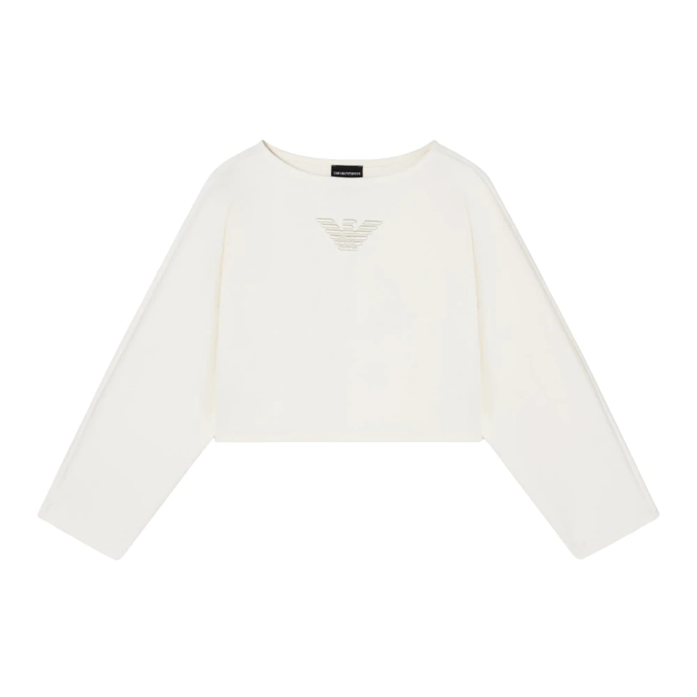 Emporio Armani Damen Beige - Sweatshirts - Sweatshirts & Hoodies - S